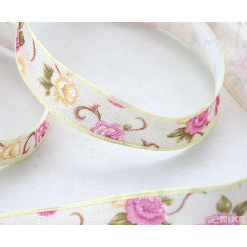 STUHA KVĚT 25mmx10yd*MIX BAREV