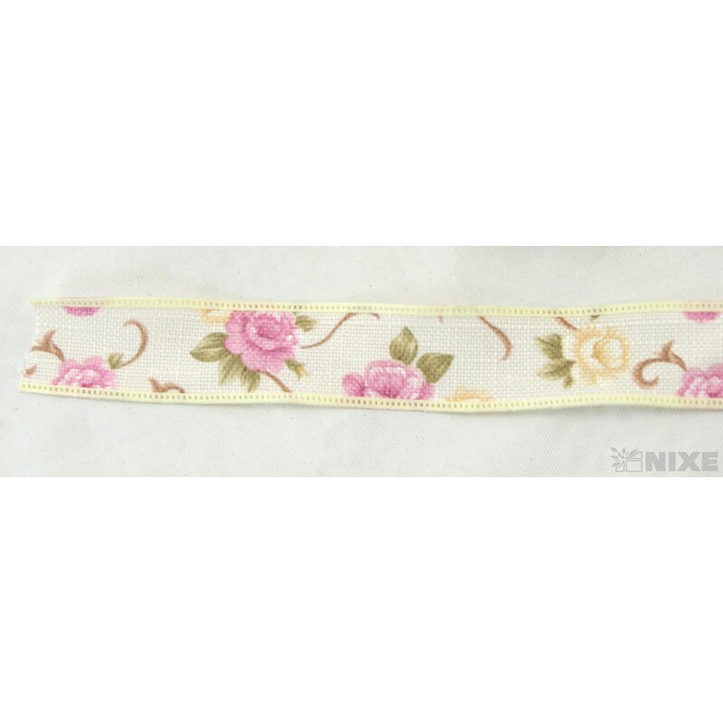 STUHA KVĚT 25mmx10yd*MIX BAREV