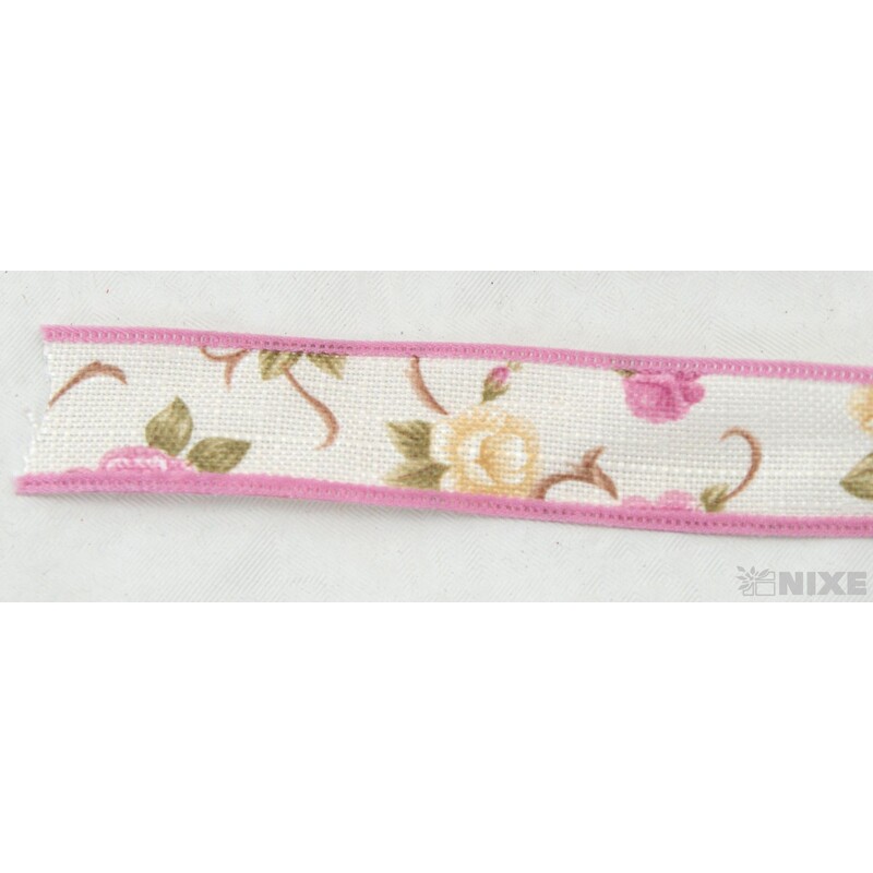 STUHA KVĚT 25mmx10yd*MIX BAREV