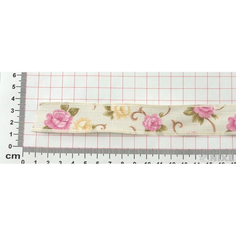 STUHA KVĚT 25mmx10yd*MIX BAREV