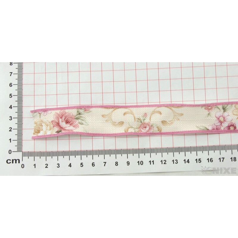 STUHA KVĚT 25mmx10yd*MIX BAREV