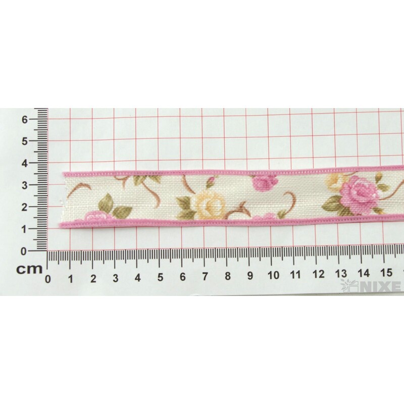 STUHA KVĚT 25mmx10yd*MIX BAREV