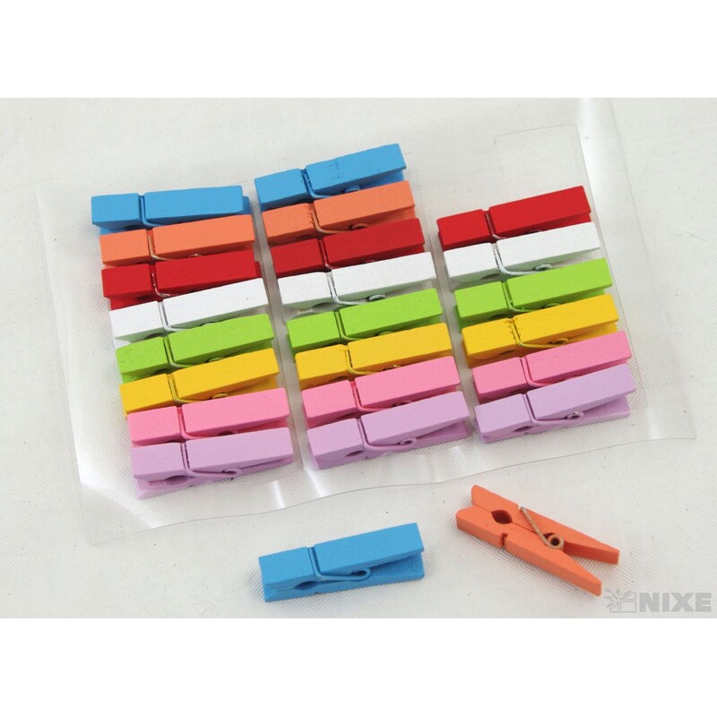 KOLÍČEK 3,5cm 24ks*MIX BAREV