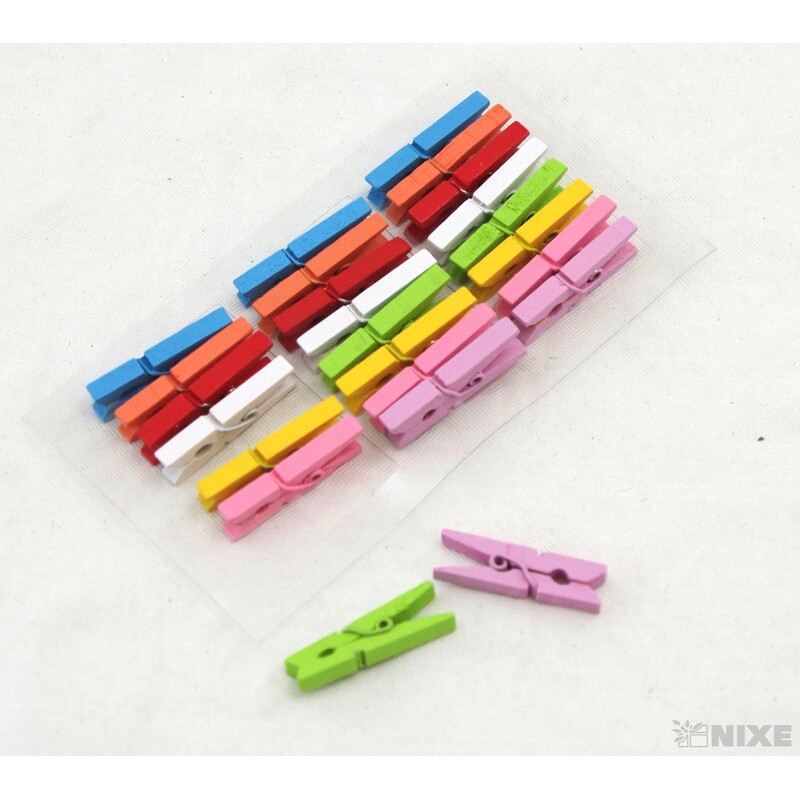 KOLÍČEK 3cm 24ks*MIX BAREV