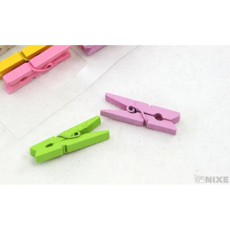 KOLÍČEK 3cm 24ks*MIX BAREV