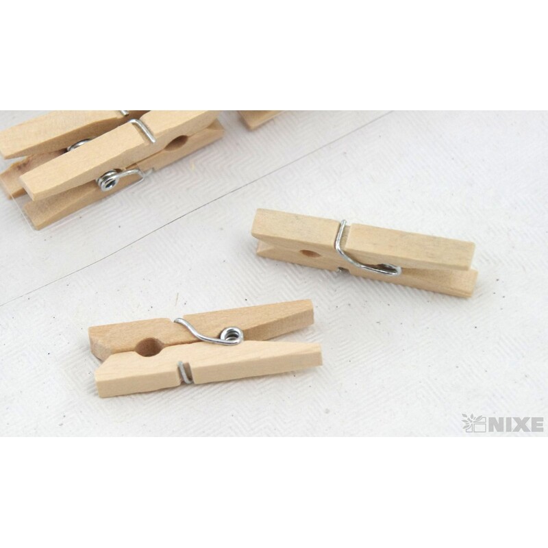 KOLÍČEK 3cm 24ks*PŘÍRODNÍ