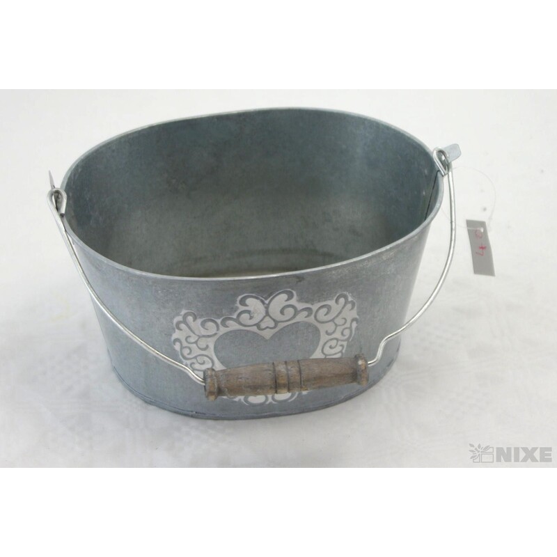 PLECHOVÝ KBELÍK 10x19x15cm*