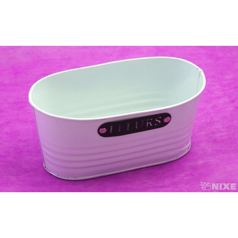 PLECHOVÁ MISKA OVÁL 9,5x20x11cm*