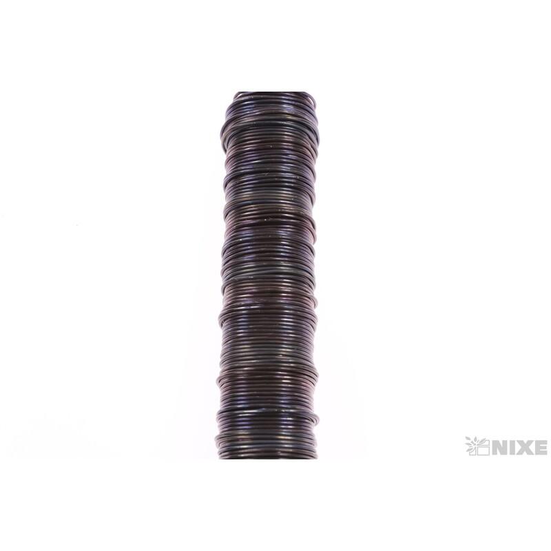 DRÁT KVĚTINOVÝ 0.65mm 100g*OCELOVÁ TM.