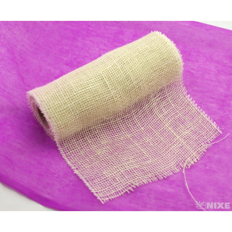 ROLE JUTA 24cmx4,8m*BÍLÁ