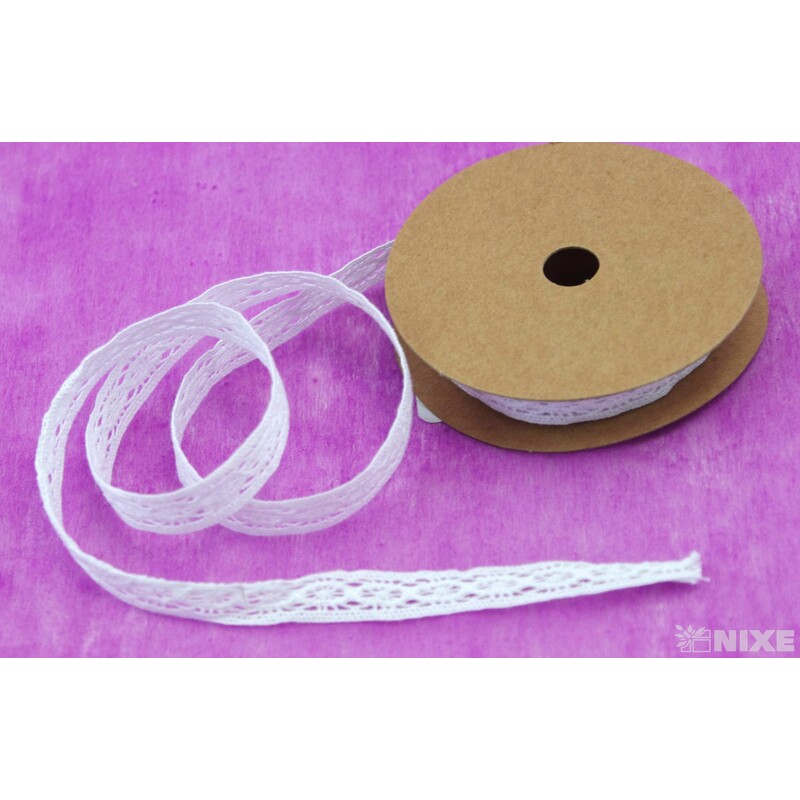 STUHA KRAJKA 12mmx5yd*BÍLÁ