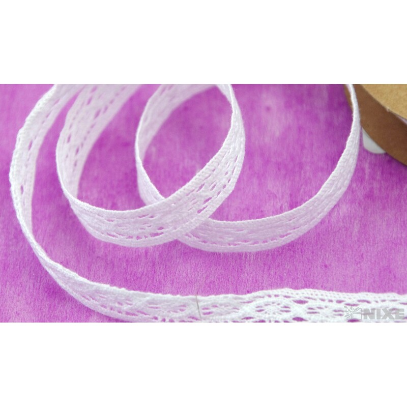 STUHA KRAJKA 12mmx5yd*BÍLÁ