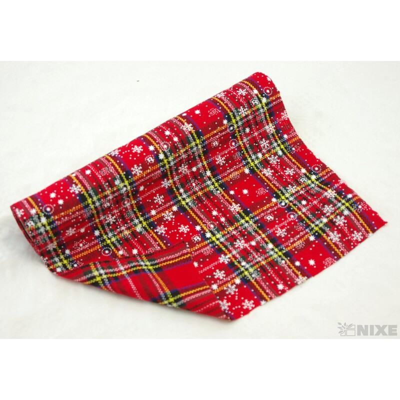 ROLE LÁTKA VÁNOCE 28cmx2,6m*ČERVENÁ+ŽLUTÁ