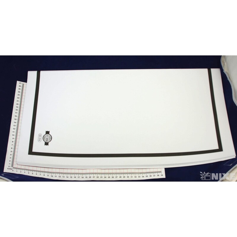 ARCH PAPÍR 60x60cm 20ks*BÍLÁ+ČERNÁ