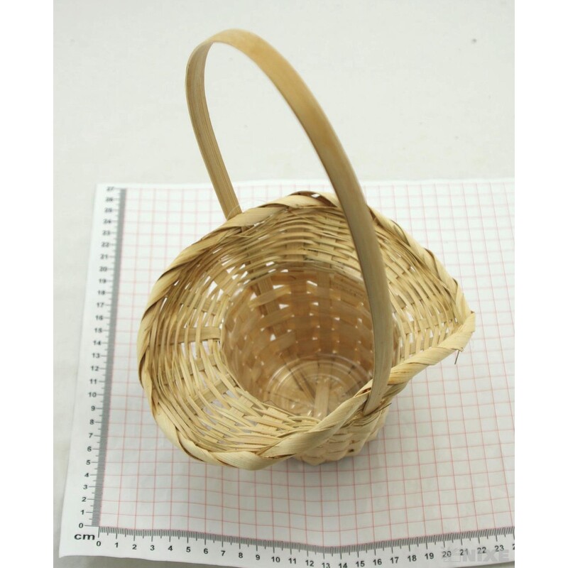 KOŠ RATTAN 07x09x29cm*PŘÍRODNÍ