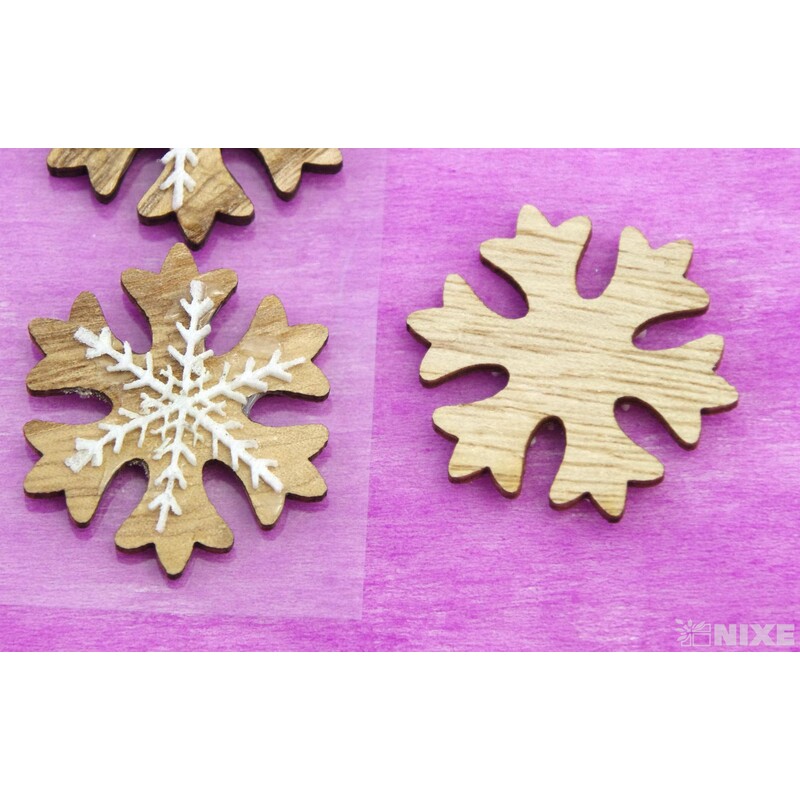 DŘEVO NALEPOVACÍ MIX 4cm 6ks*