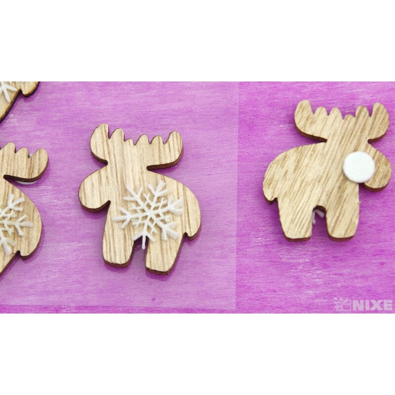 SOB D NALEPOVACÍ 3,5cm 6ks*PŘÍRODNÍ