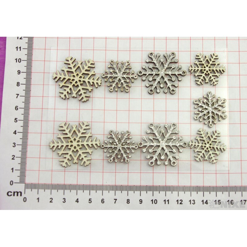 VLOČKA D NALEP 4cm 9ks*MIX BAREV