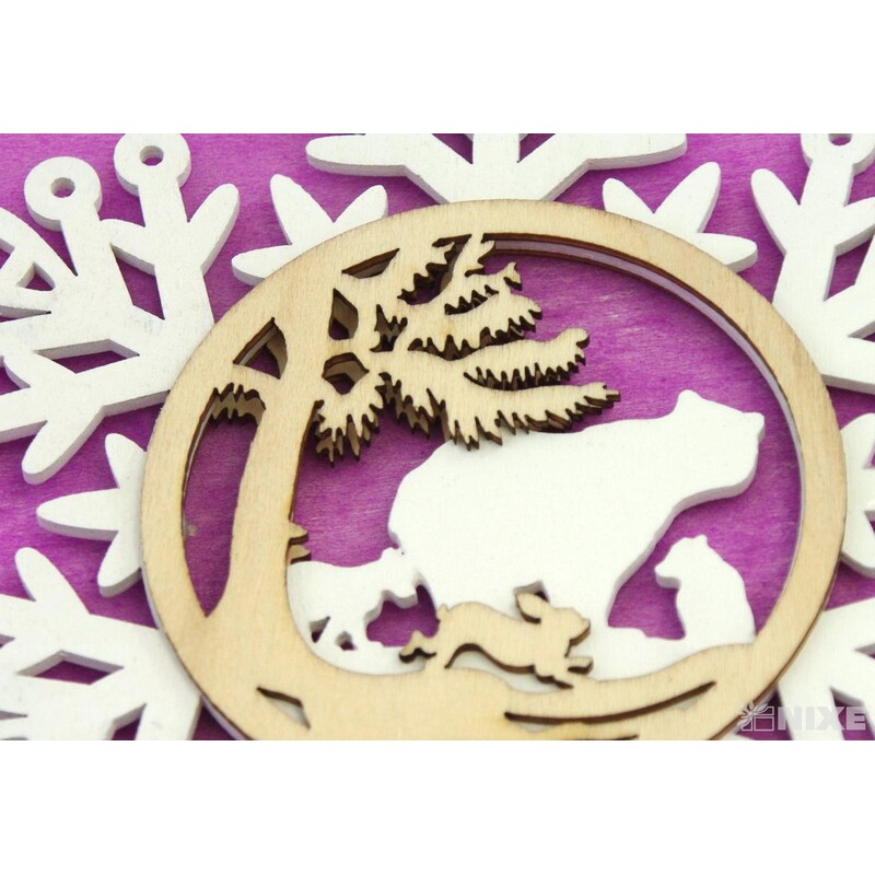 ZÁVĚS DŘEVO 17x50cm*