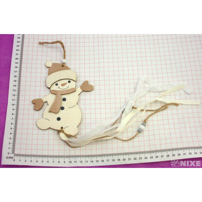 ZÁVĚS D SNĚHULÁK 16x50cm*
