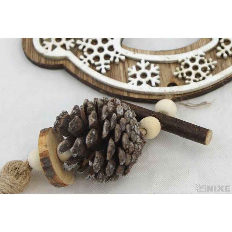 ZÁVĚS D KONÍK 13cm*PŘÍRODNÍ