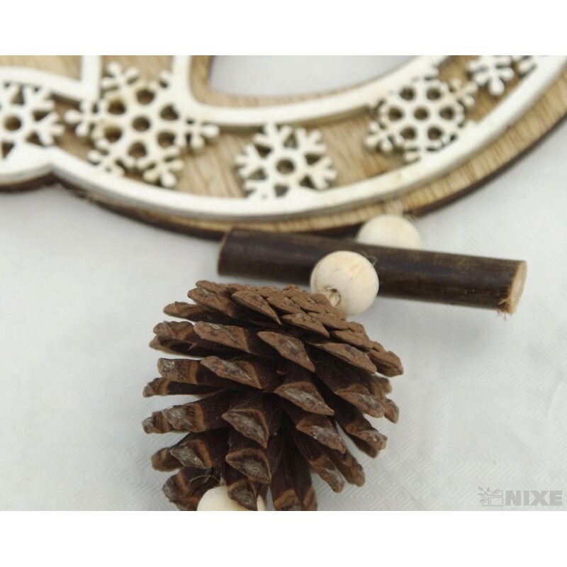 ZÁVĚS D KONÍK 13cm*PŘÍRODNÍ