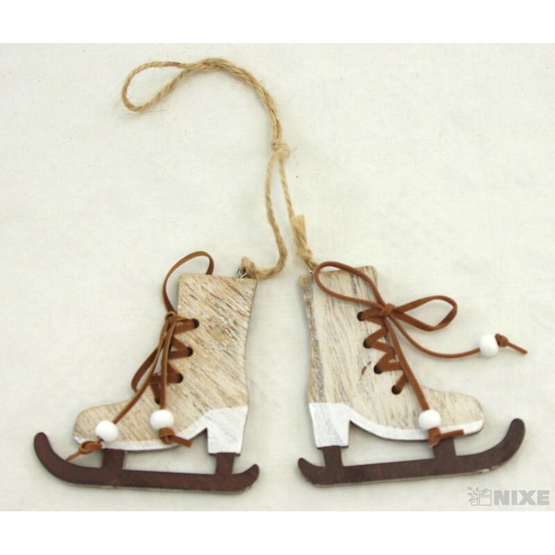 ZÁVĚS BRUSLE 8,5cm 2ks*BÍLÁ