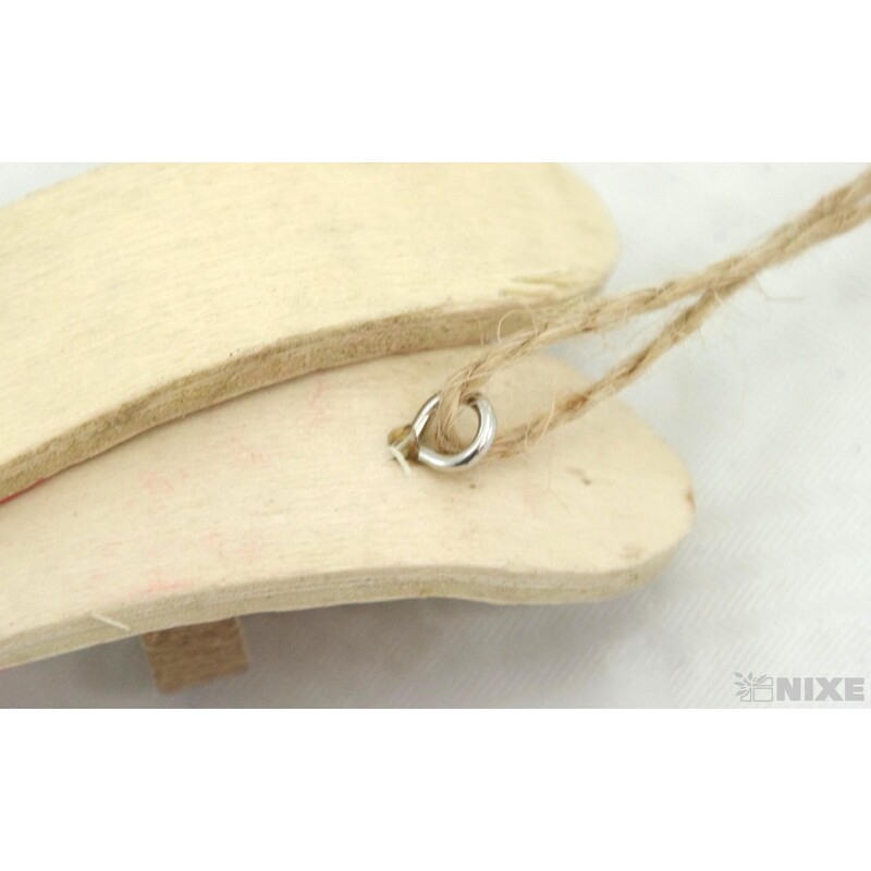 ZÁVĚS LYŽE 17cm*ČERVENÁ