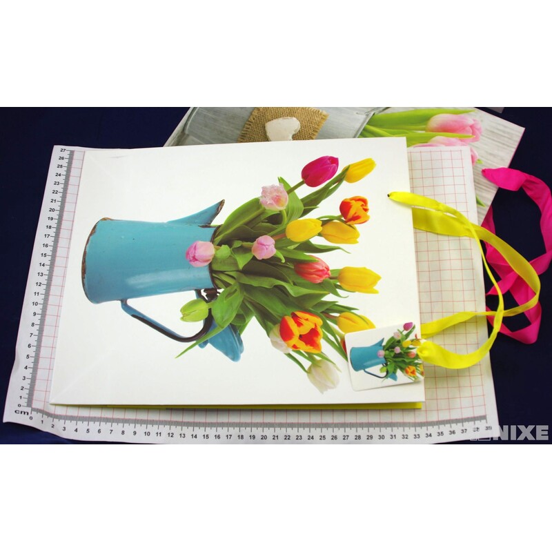 TAŠKA LAMIN V MIX 26x32x10cm*