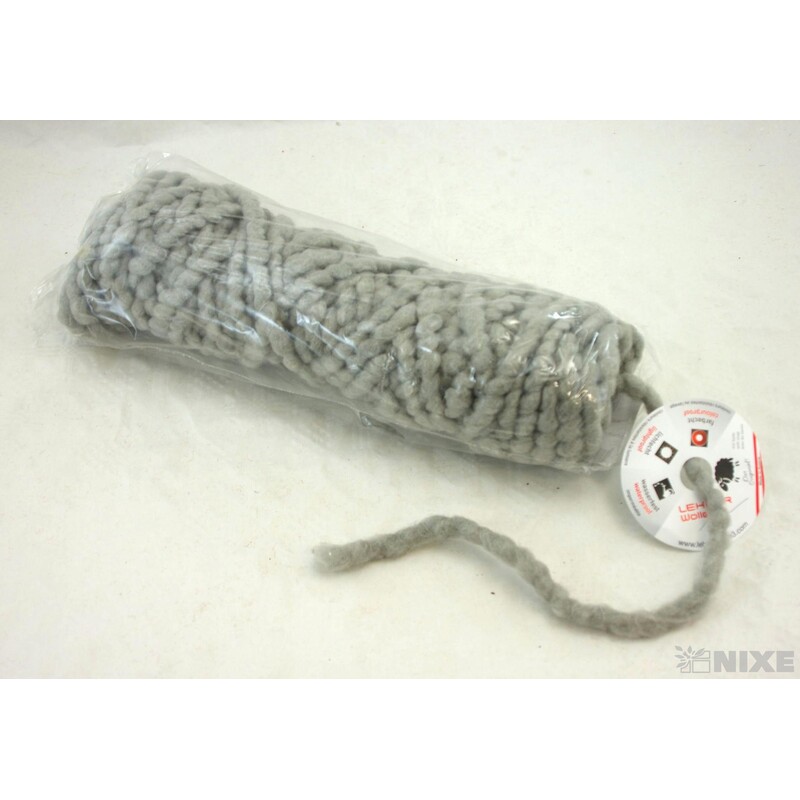 STUHA PLSTĚNÁ 10mmx25m*STŘÍBRNÁ