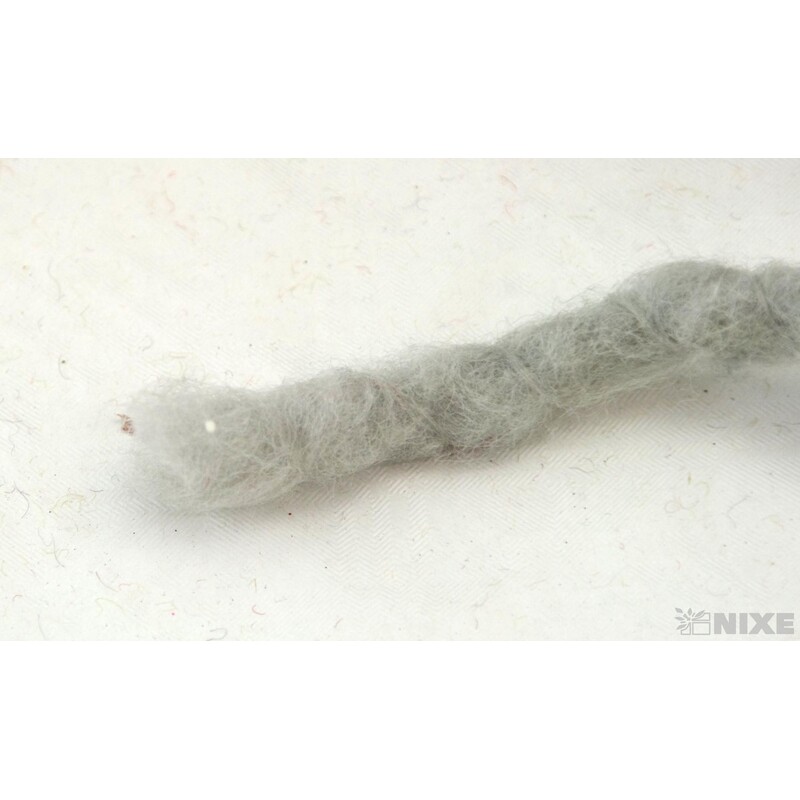 STUHA PLSTĚNÁ 10mmx25m*STŘÍBRNÁ