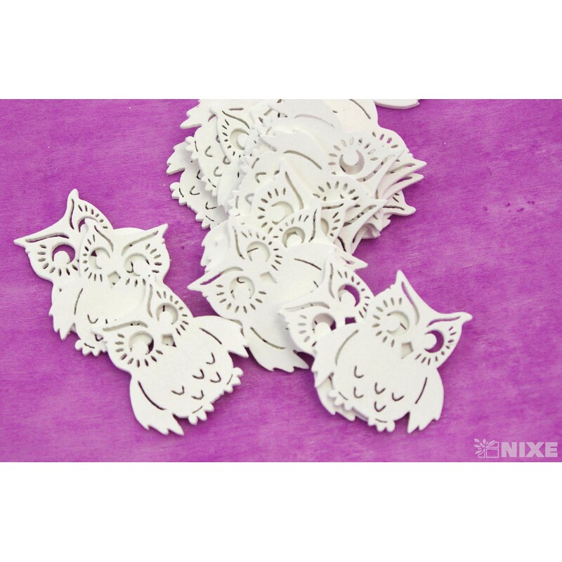 SOVA D 5x4,5cm 21ks*BÍLÁ