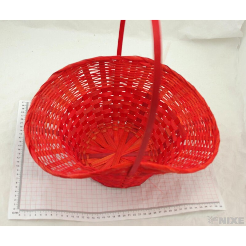 KOŠ PROUTÍ 25x40x9cm*MIX BAREV