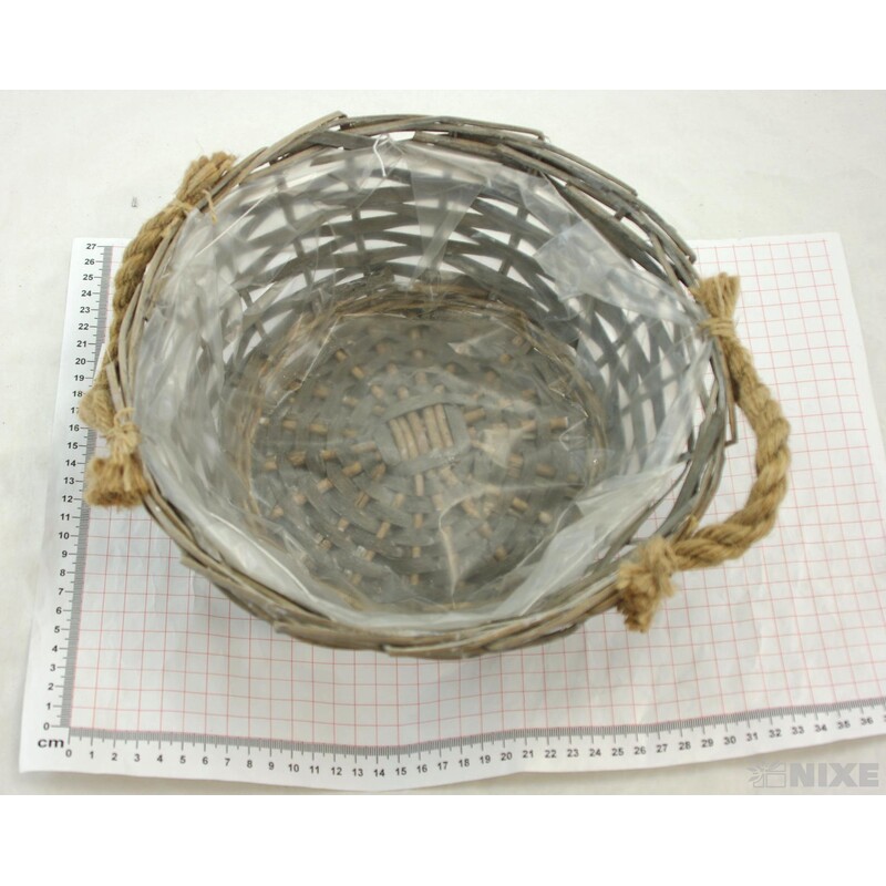 MISKA KRUH 24x10cm*PŘÍRODNÍ