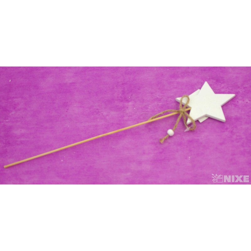 ZÁPICH D HVĚZDA 8x31cm 12ks*MIX BAREV