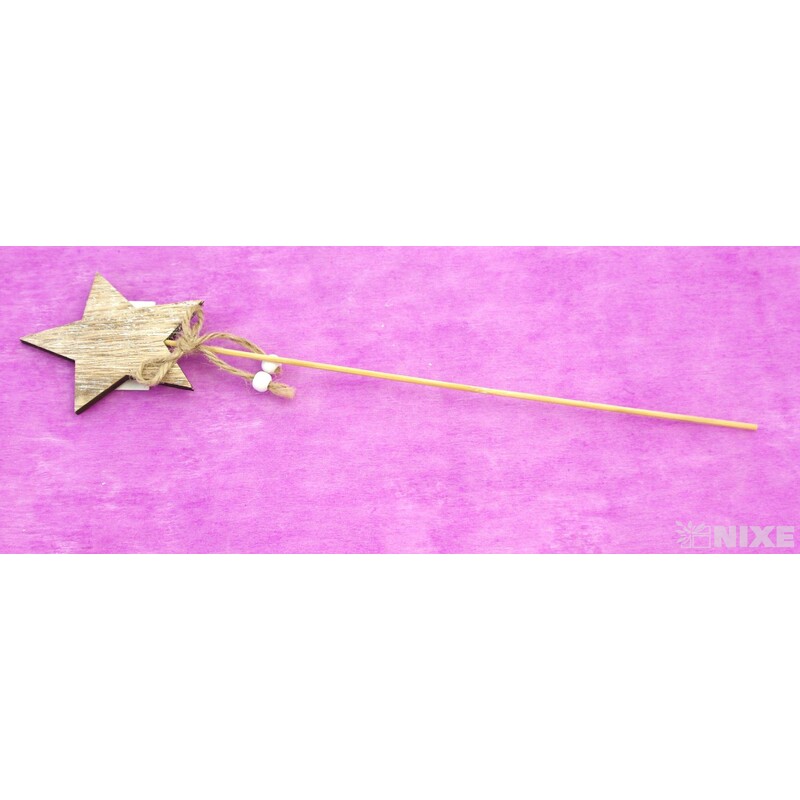 ZÁPICH D HVĚZDA 8x31cm 12ks*MIX BAREV