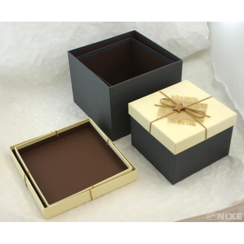 KRABICE 23x17cm 20x15 18x12*MODRÁ TM.