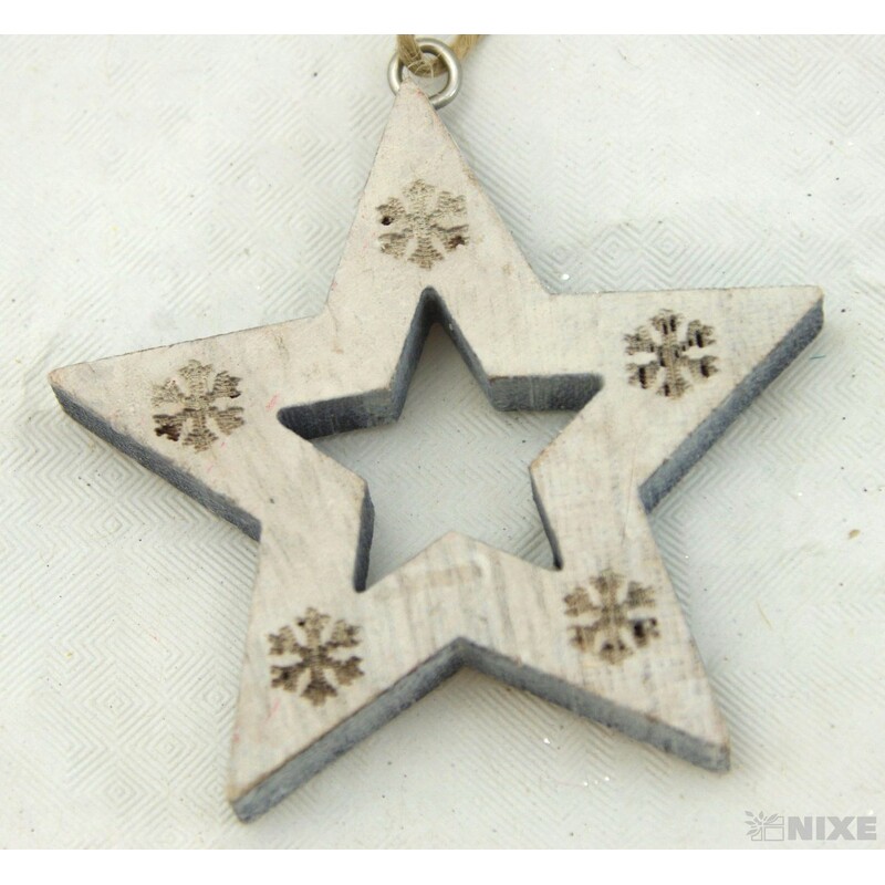 ZÁVĚS STROMEK D MIX 6ks 7cm*