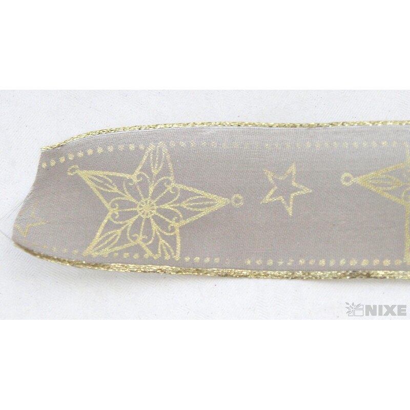 HARA 9218 40mmx20m*ŠEDÁ+ZLATÁ 161