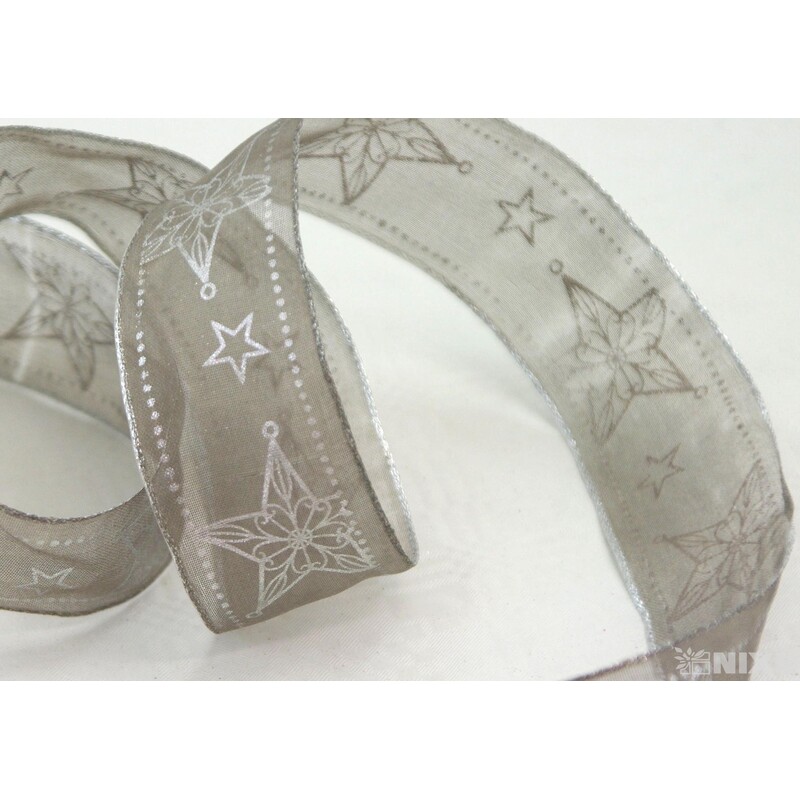 HARA 9218 40mmx20m*ŠEDÁ+STŘÍBRNÁ 261