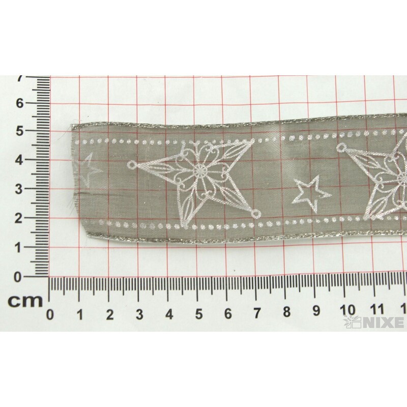 HARA 9218 40mmx20m*ŠEDÁ+STŘÍBRNÁ 261