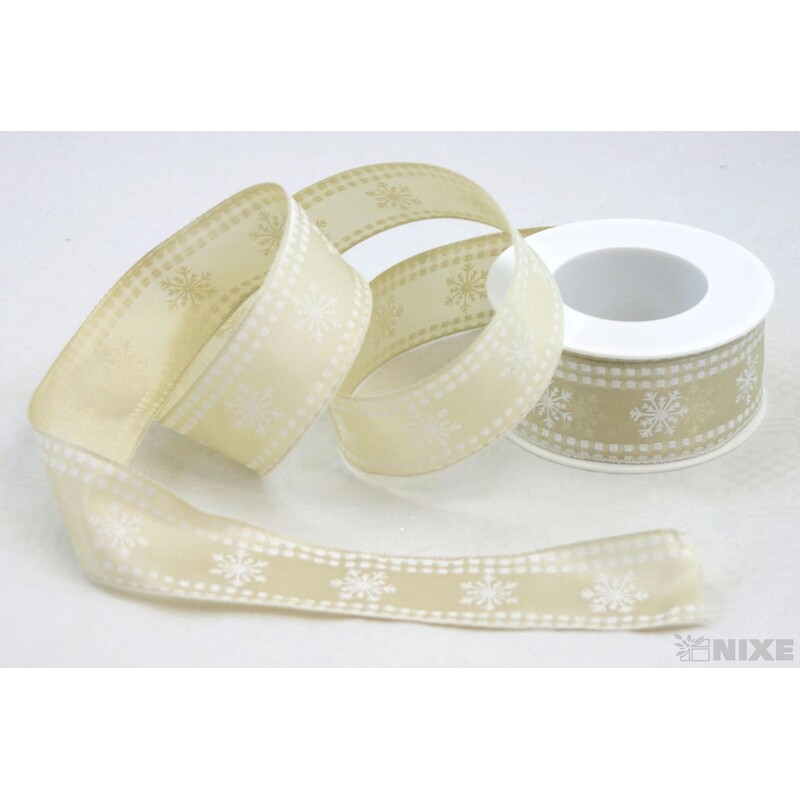 NOELIA 9223 40mmx20m*ZLATÁ+BÍLÁ 105