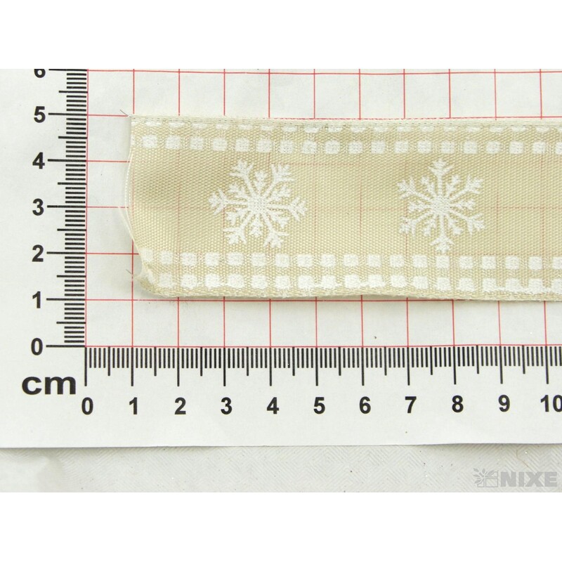 NOELIA 9223 40mmx20m*ZLATÁ+BÍLÁ 105