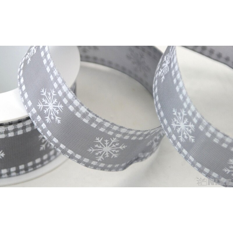 NOELIA 9223 40mmx20m*STŘÍBRNÁ+BÍLÁ 903