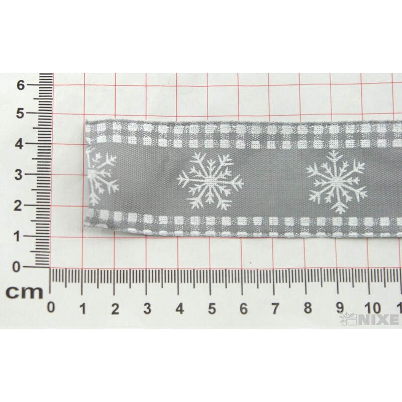 NOELIA 9223 40mmx20m*STŘÍBRNÁ+BÍLÁ 903