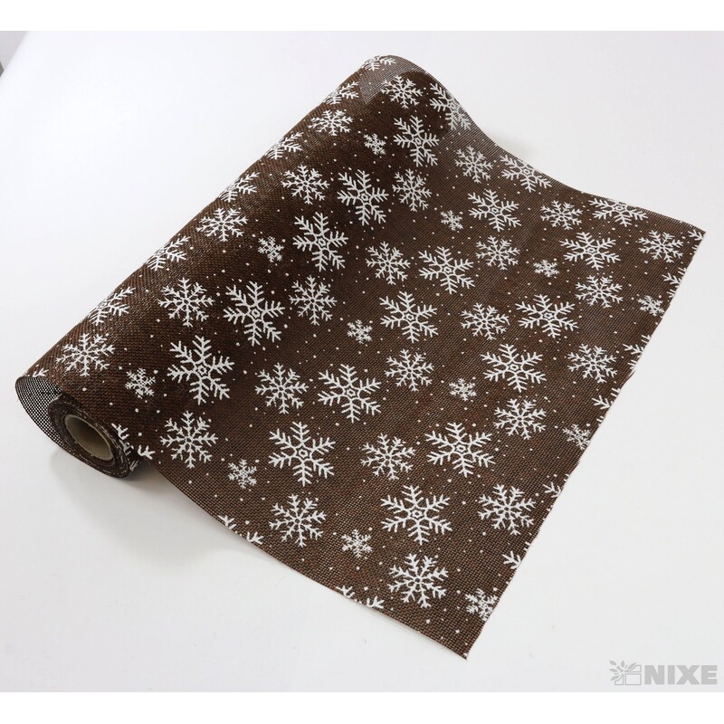 ROLE JUTA VLOČKA 36cmx3m*HNĚDÁ V+