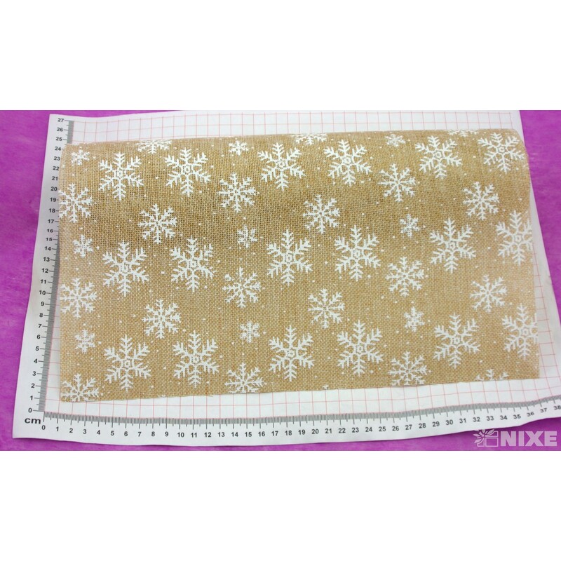 ROLE JUTA VLOČKA 36cmx3m*PŘÍRODNÍ+BÍLÁ V+