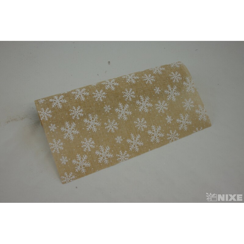 ROLE JUTA VLOČKA 36cmx3m*PŘÍRODNÍ+BÍLÁ V+