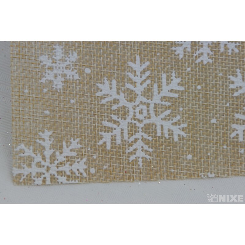 ROLE JUTA VLOČKA 36cmx3m*PŘÍRODNÍ+BÍLÁ V+