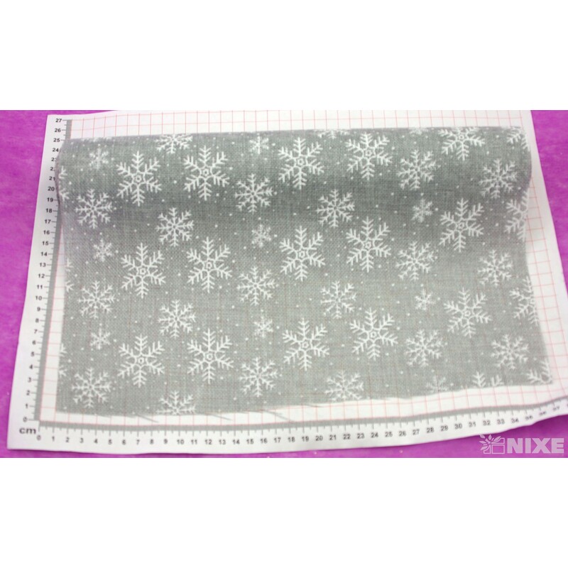 ROLE JUTA VLOČKA 36cmx3m*ŠEDÁ+BÍLÁ V+